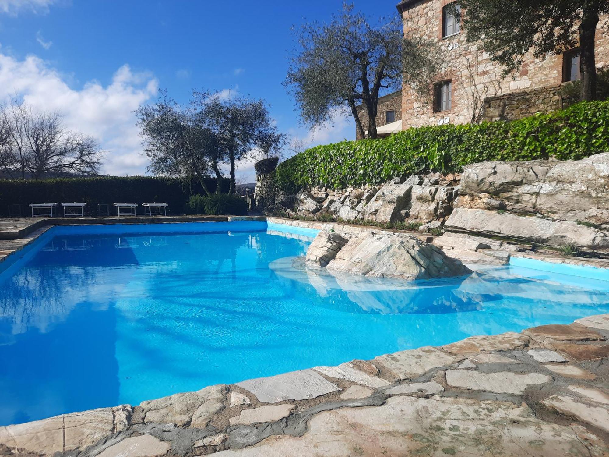 Borgo Livernano - Farmhouse With Pool ราดดา อิน เคียนติ ภายนอก รูปภาพ